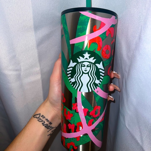 Cheetah Print Starbucks Tumbler